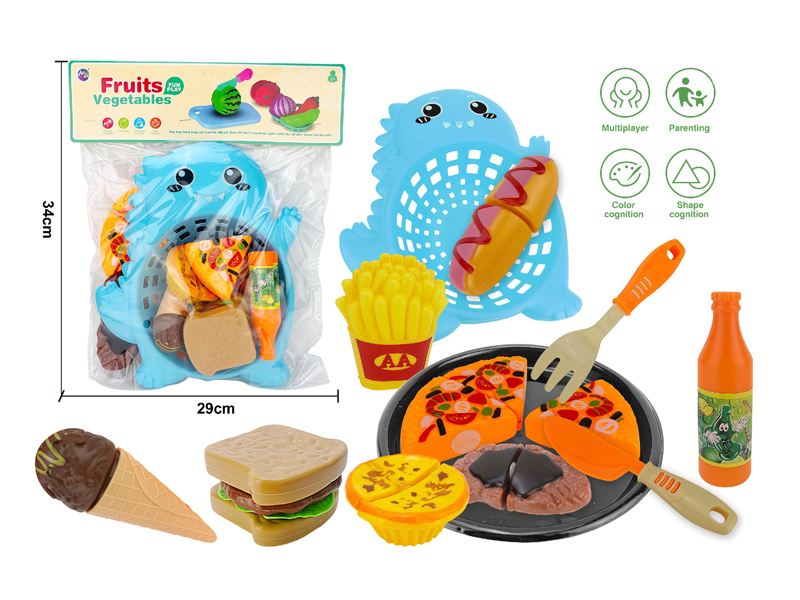 Cutting Fast Food Toy