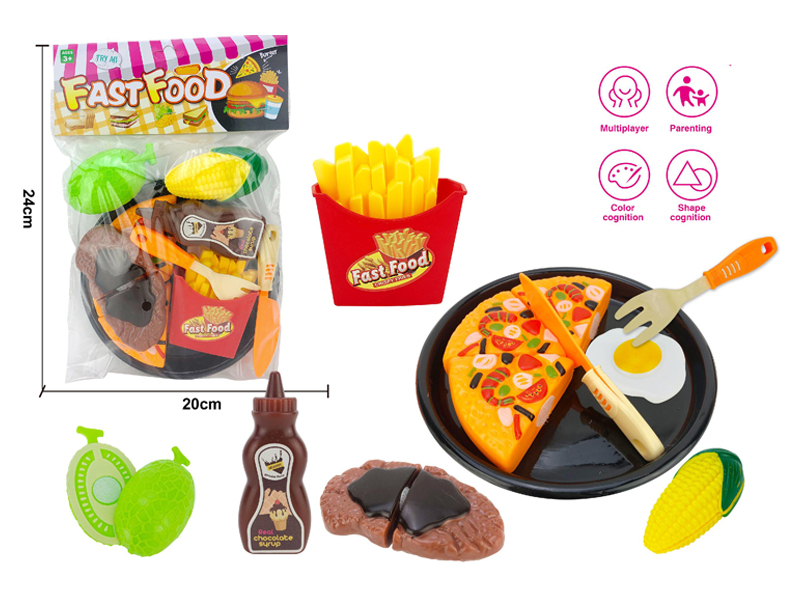 Cutting Fast Food Toy
