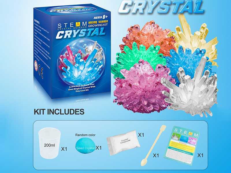 Scientific Experiment Crystal Growing Kit(1 Seed Crystal)