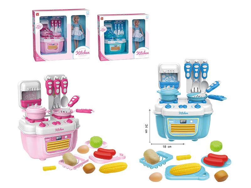 Little Kitchen Toys 22pcs