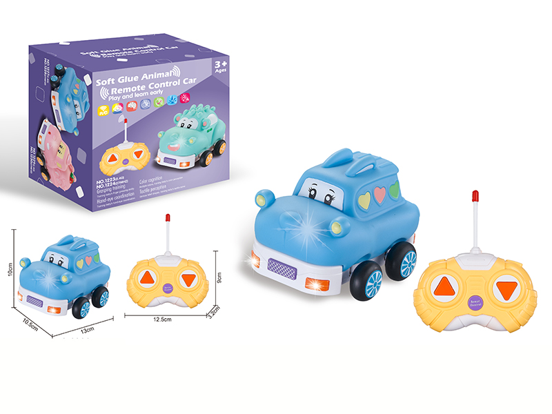 27Mhz Remote Control Soft Glue Cartoon Car(With Light And Music)