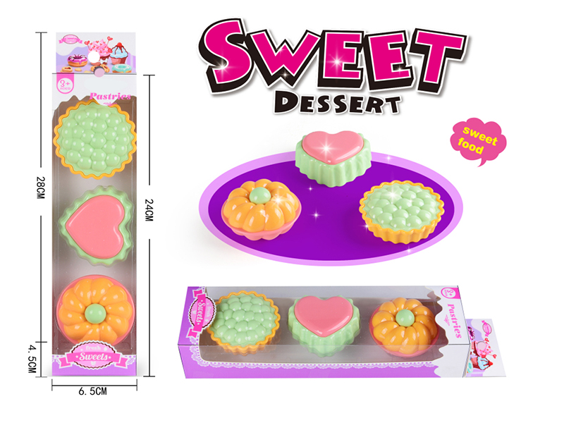 Simulated Dessert Cake Set