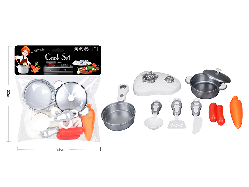 Kitchen Toys Tableware Food Set