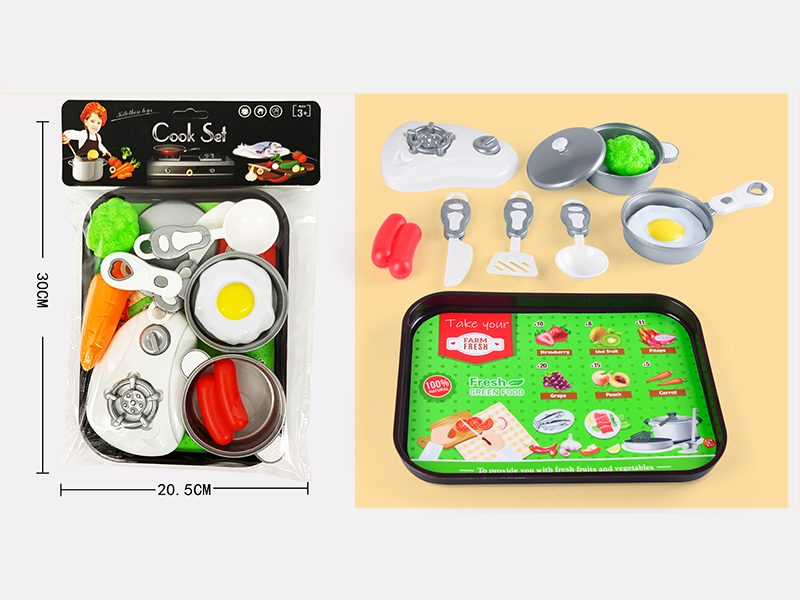 Simulated Tableware Food Kitchen Cooking Toys