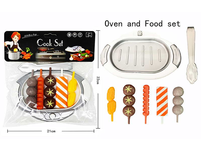 Pretend Play Toy Camping BBQ Set