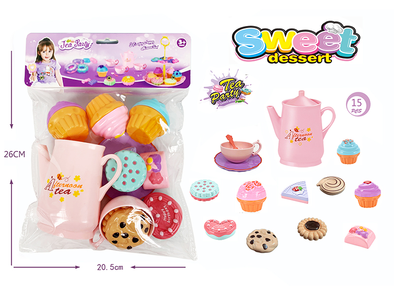 Dessert Cake Tea Set 15pcs