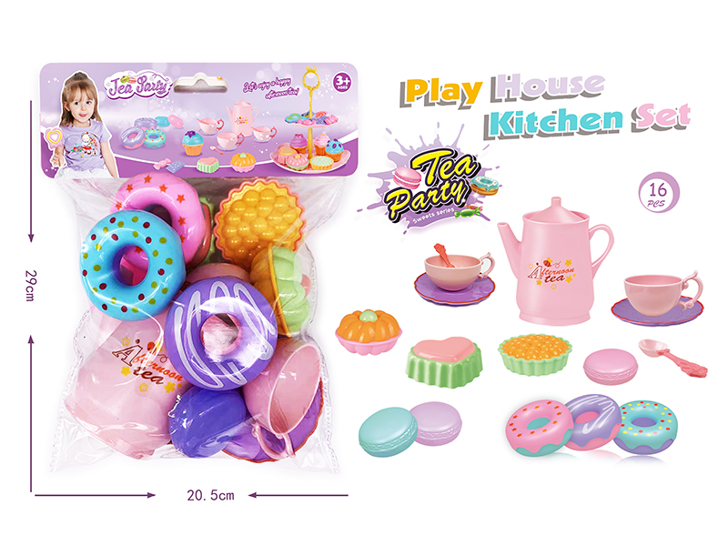 Dessert Cake Tea Set 16pcs