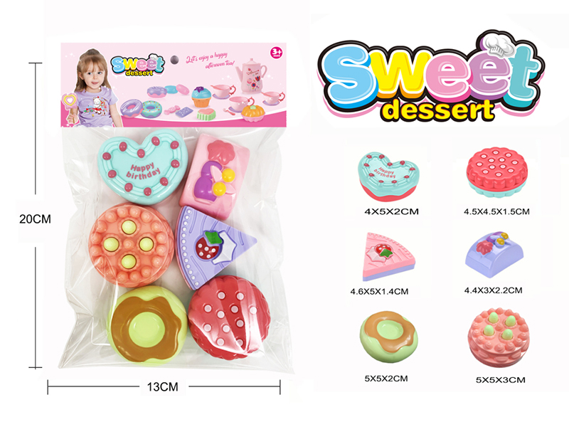 Cake Dessert Food Set