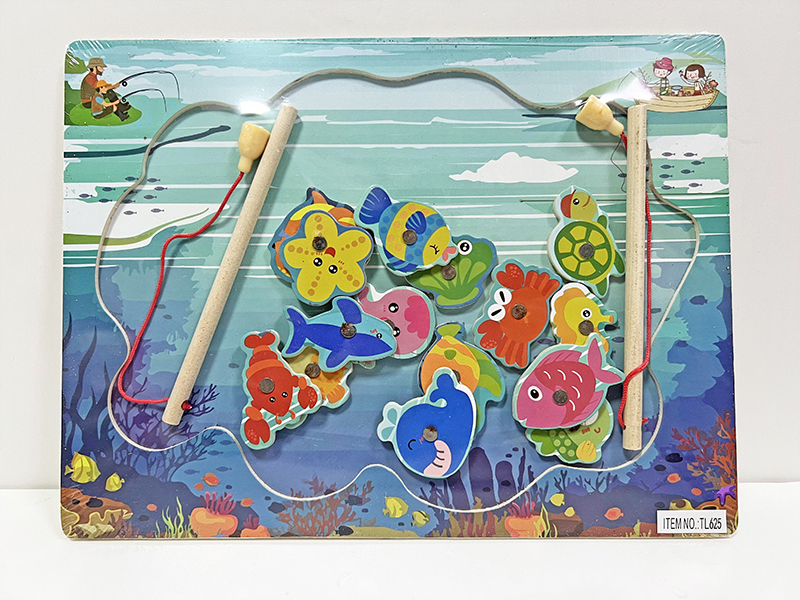 Wood Fishing Toy
