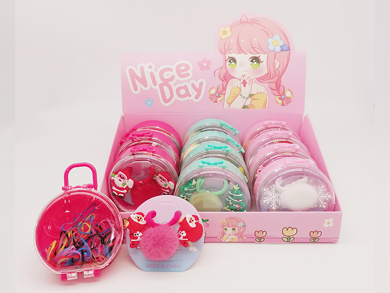 12Pcs Girl Jewelry Rubber Band