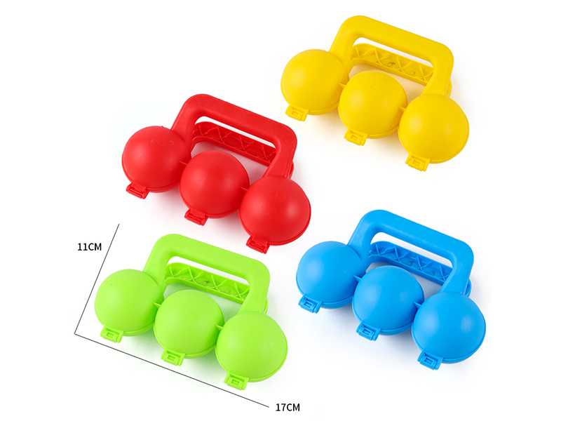 Three Ball Snow Clip