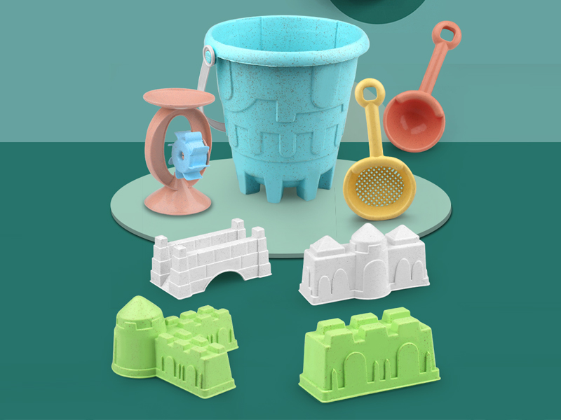 8Pcs Beach Bucket Set