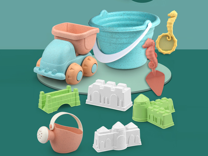 9Pcs Beach Cart Set