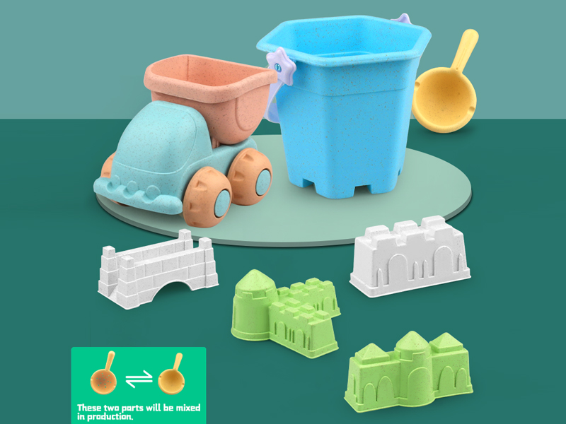 7Pcs Beach Cart Set