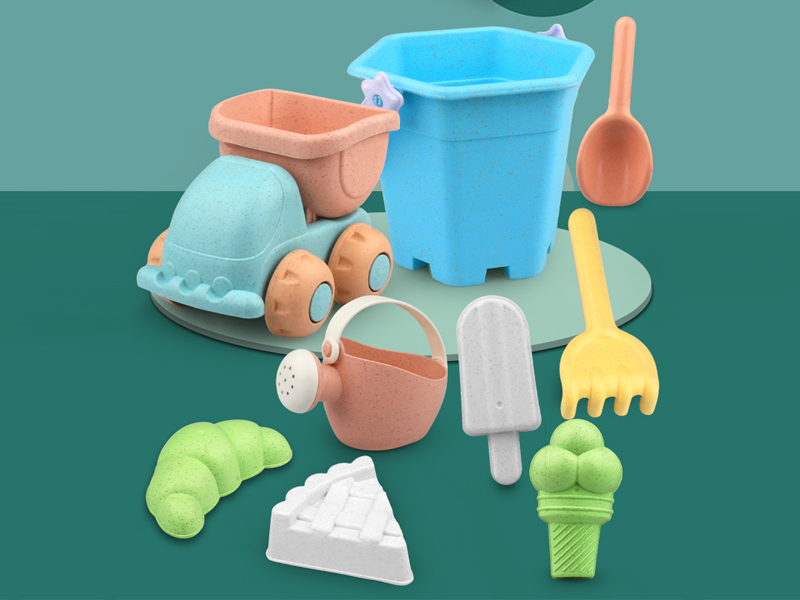 9Pcs Beach Cart Set