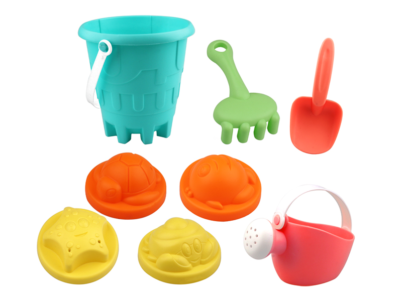 8Pcs Beach Bucket Set