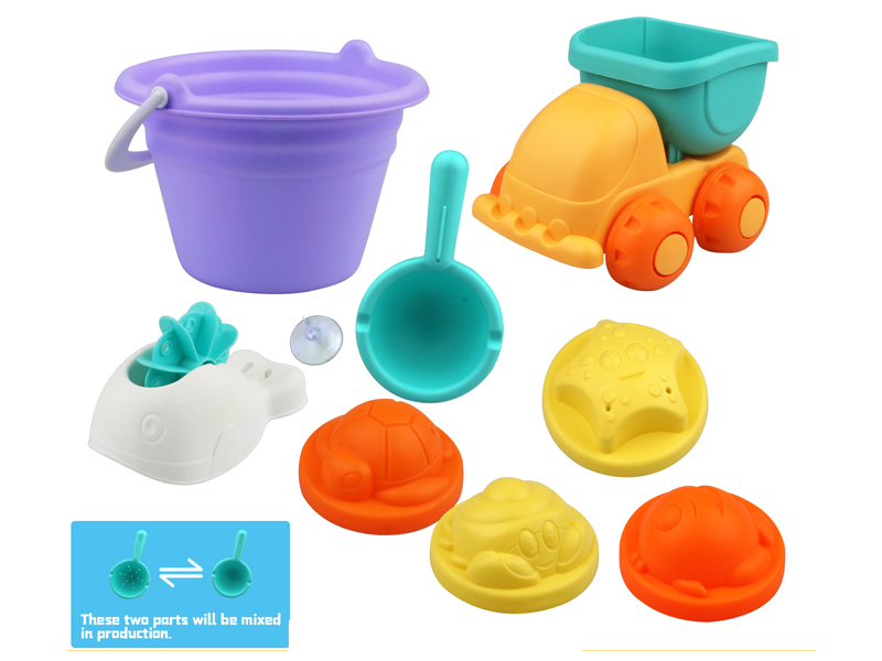 9Pcs Beach Cart Set