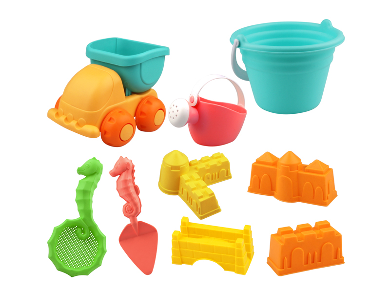 9Pcs Beach Cart Set