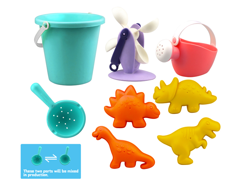8Pcs Beach Cart Set