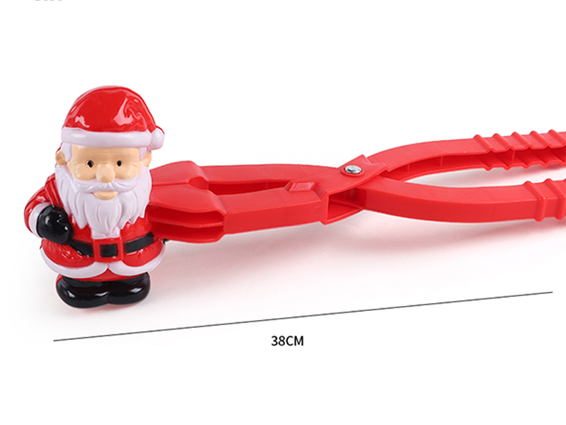 Santa Claus Snow Clip