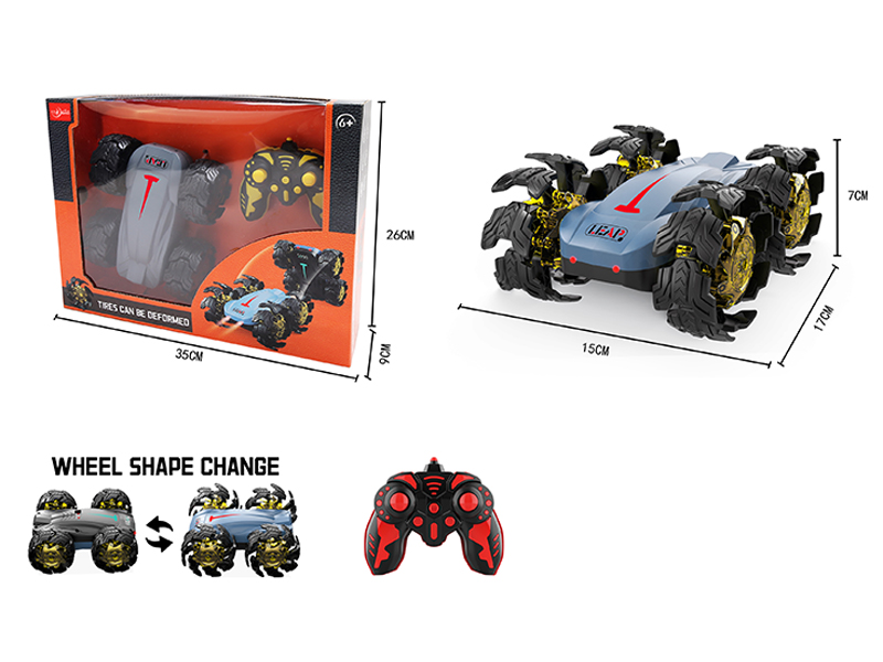 R/C Explosive Wheel Double-Sided Stunt Vehicle