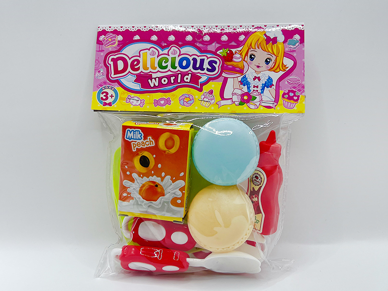 Tableware Food Toys Set