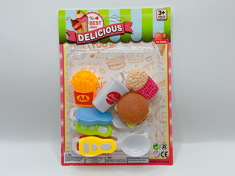 Tableware Fast Food Toys Set