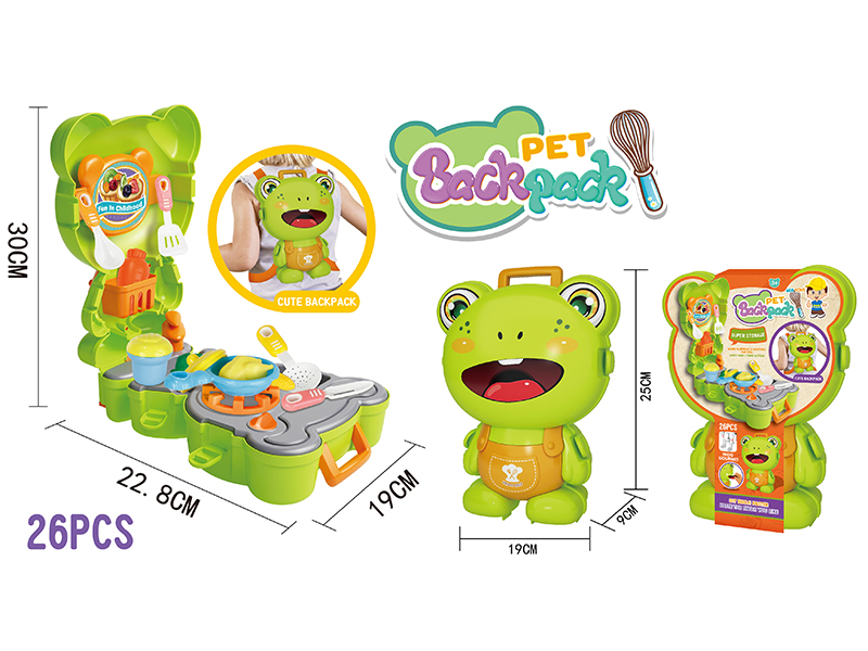 Pet Backpack Kitchen Set