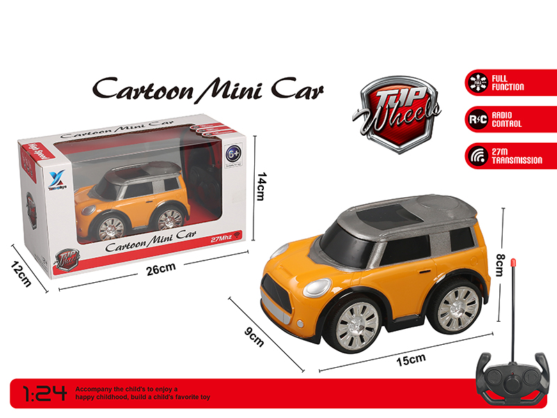 1:24 4 Channel Remote Control Cartoon Mini Car