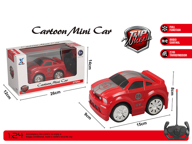 1:24 4 Channel Remote Control Cartoon Mini Car
