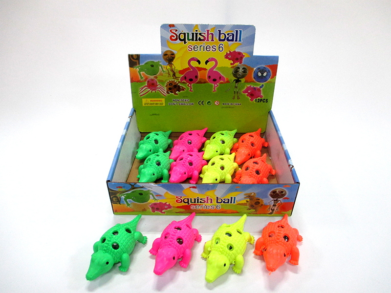12Pcs Crocodile Colorful Ball