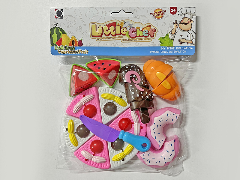 Cutting Cake Food Set