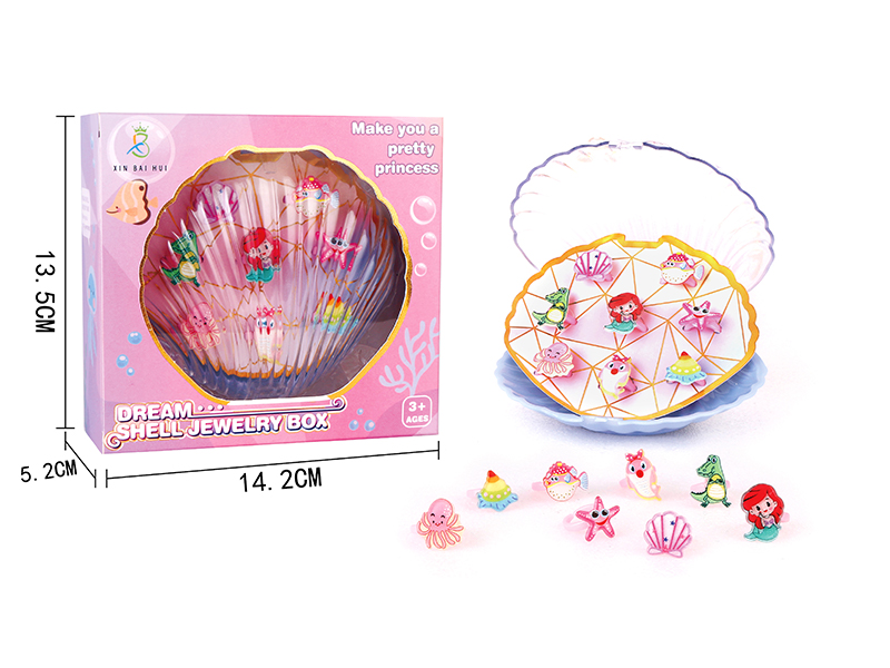 Ocean Series Shell Jewelry Box