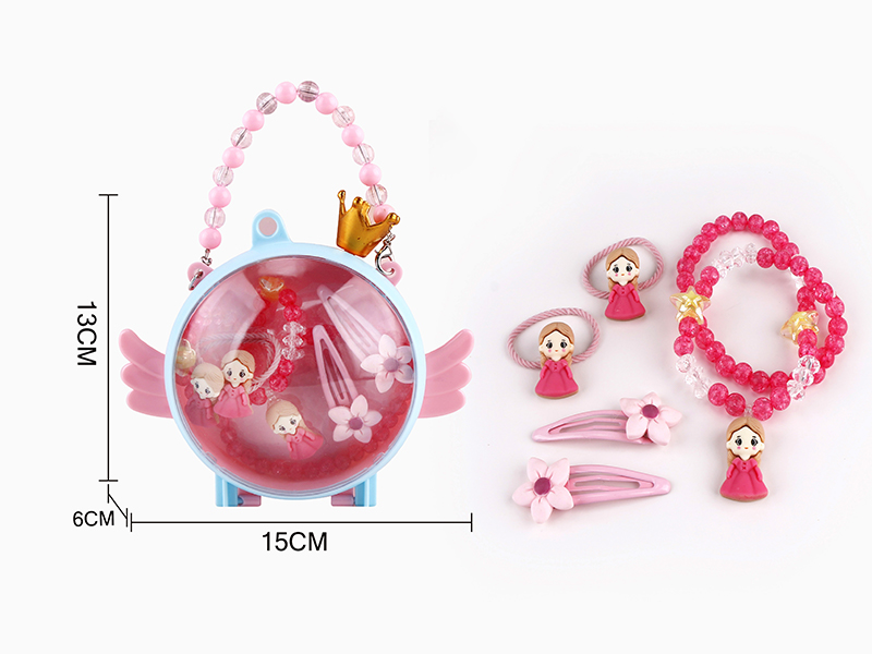 Crown Handbag Jewelry Set