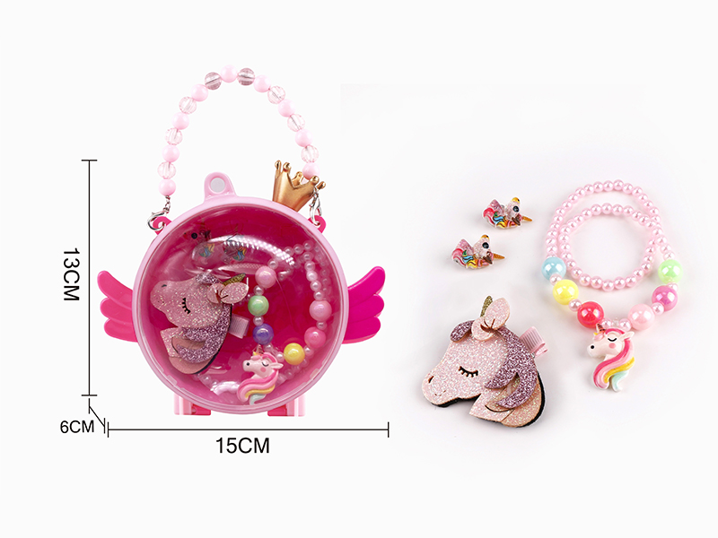 Crown Handbag Jewelry Set