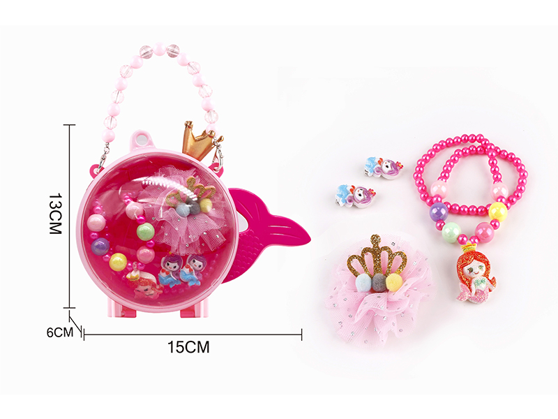 Crown Handbag Jewelry Set