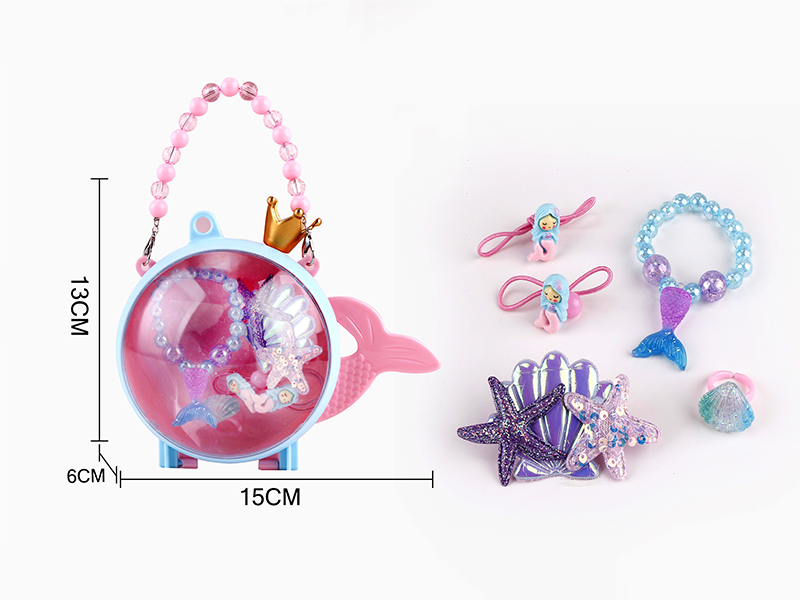 Crown Handbag Jewelry Set