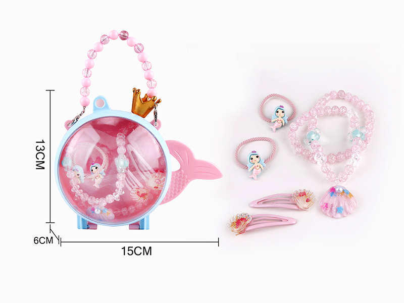 Crown Handbag Jewelry Set