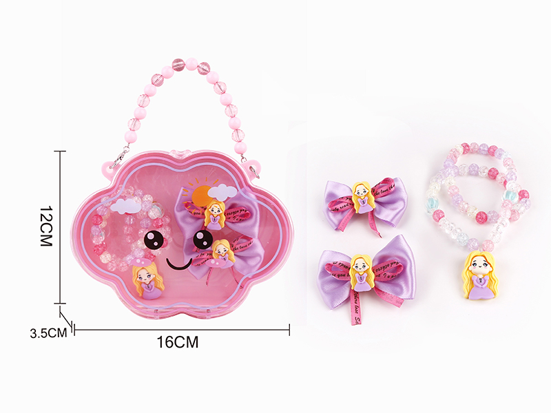 Cloud Handbag Necklace Set