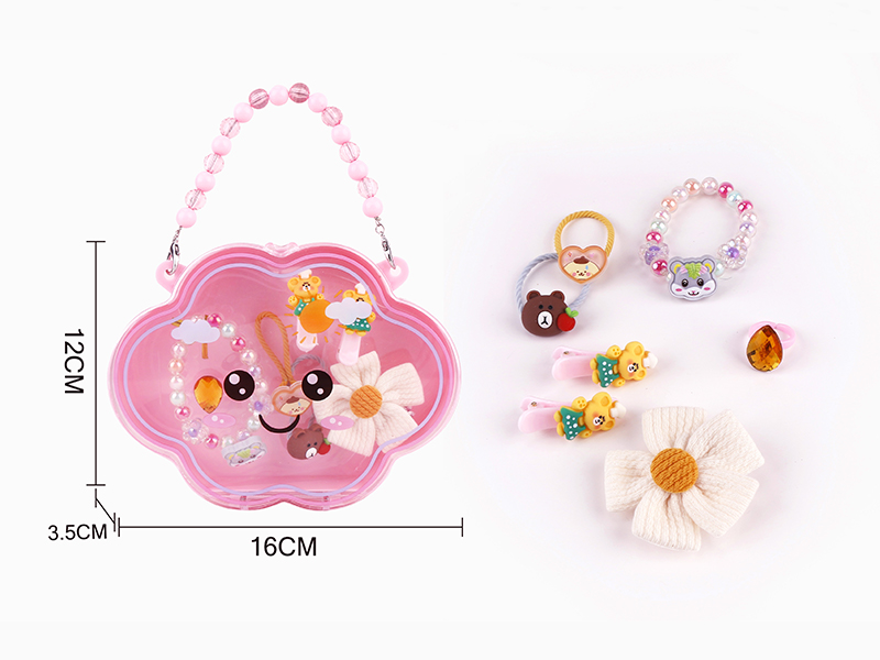 Cloud Handbag Necklace Set