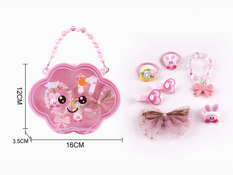 Cloud Handbag Necklace Set