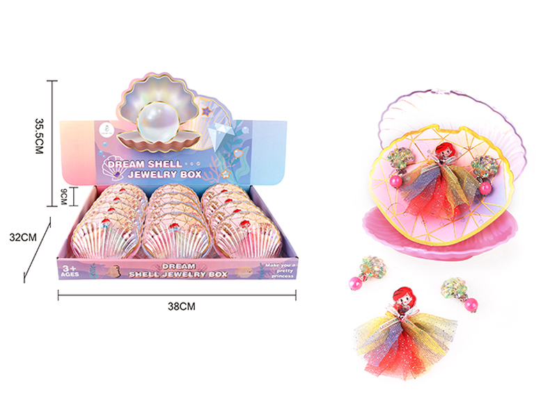 12PCS Shell Box Ocean Jewelry Set