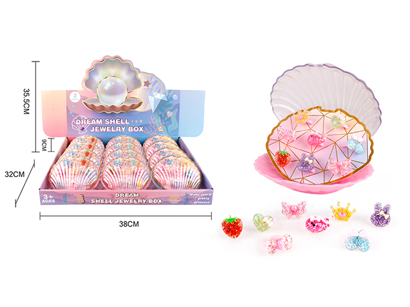12PCS Shell Box Ocean Jewelry Set