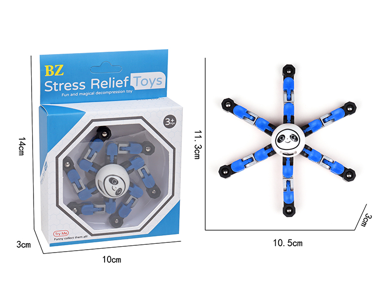 Relief Stress Toys Face Changing Mechanical Finger Spinner