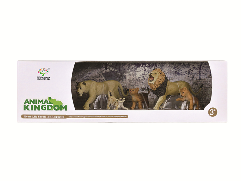 Lion Animal Models 5pcs