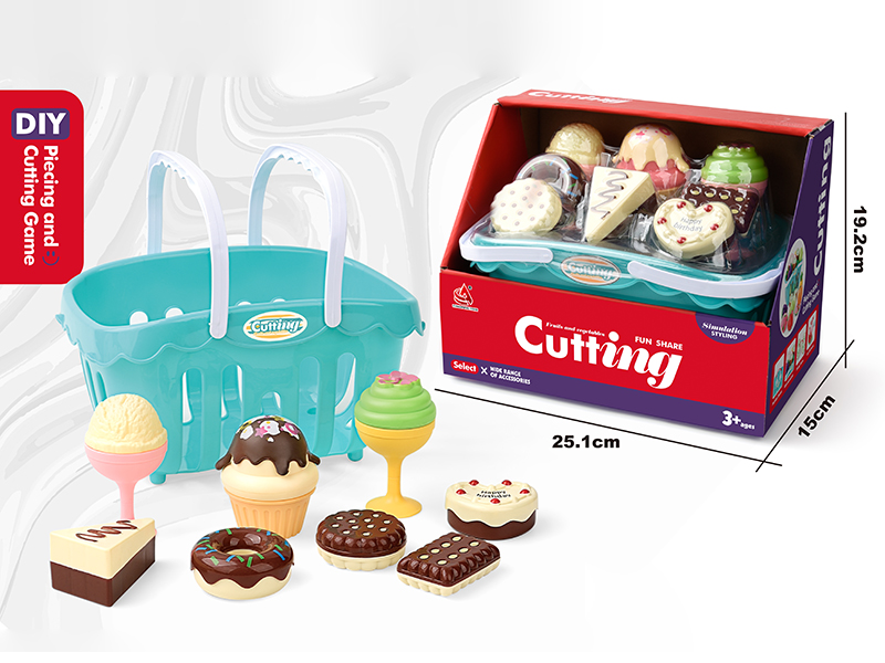 Shopping Basket Simulation Food Set