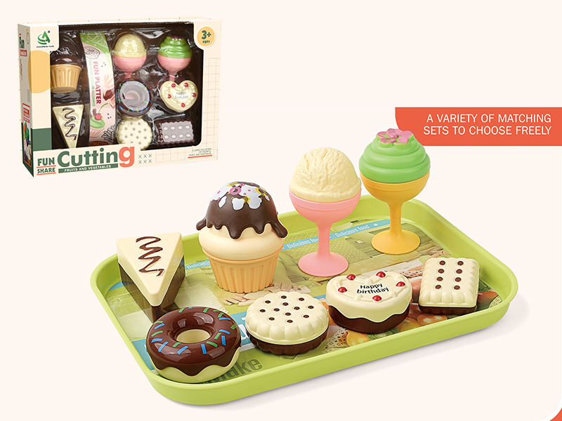 Simulation Food Plate Set