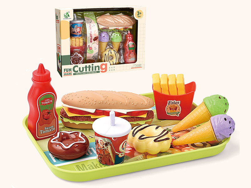Simulation Food Plate Set