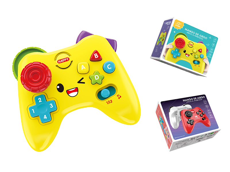 Simulated Game Controller With Light And Music