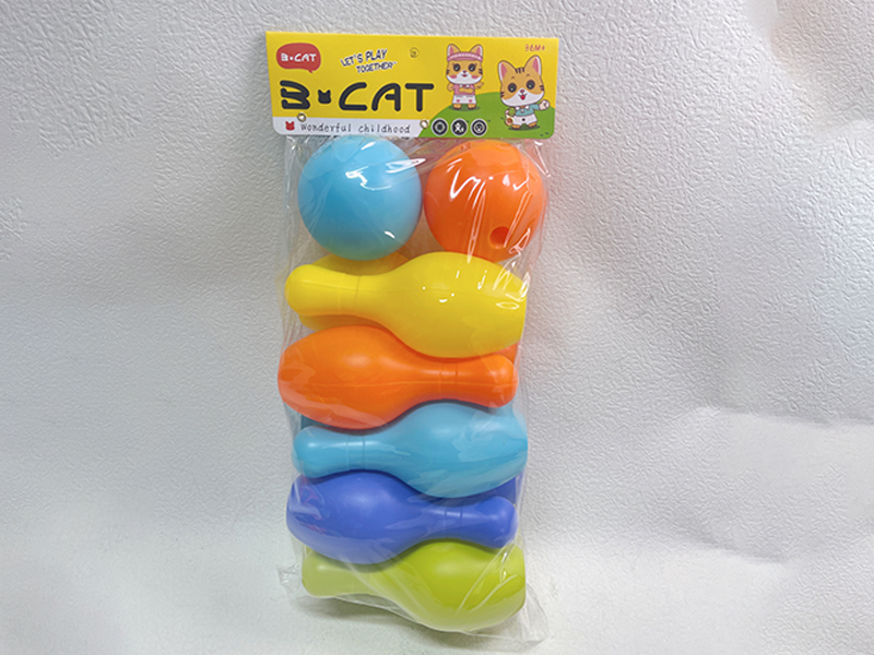 Bowling Set (10 Bowling Balls+2 Round Balls)